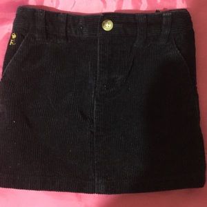 Toddler’s Ralph Lauren Corduroy Mini Skirt